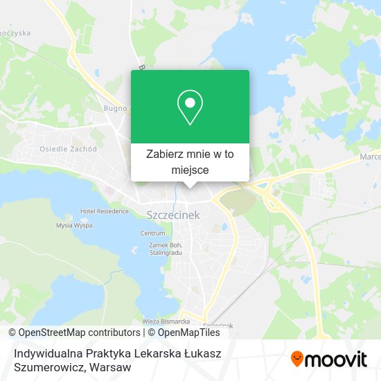 Mapa Indywidualna Praktyka Lekarska Łukasz Szumerowicz