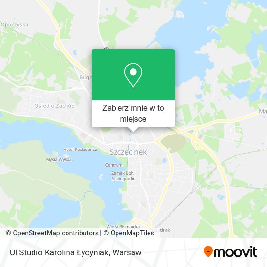 Mapa Ul Studio Karolina Łycyniak