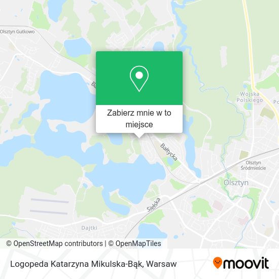 Mapa Logopeda Katarzyna Mikulska-Bąk