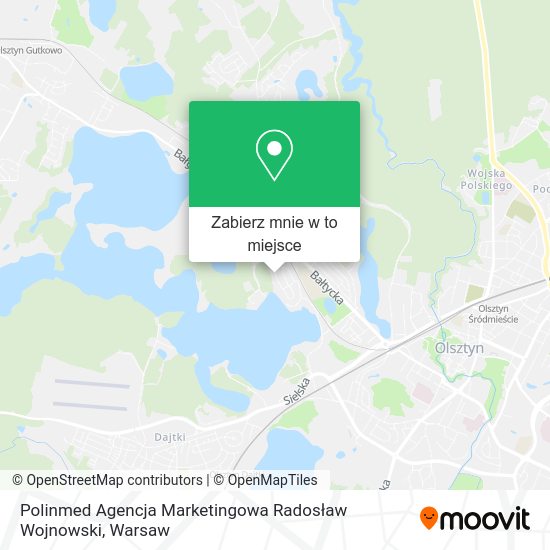 Mapa Polinmed Agencja Marketingowa Radosław Wojnowski