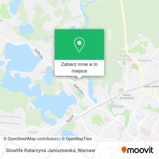 Mapa Slowlife Katarzyna Janiszewska