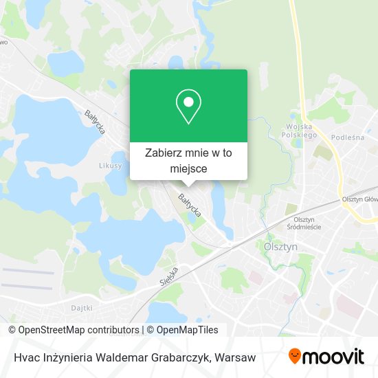 Mapa Hvac Inżynieria Waldemar Grabarczyk