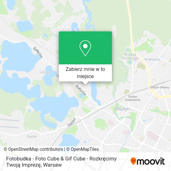 Mapa Fotobudka - Foto Cube & Gif Cube - Rozkręcimy Twoją Imprezę