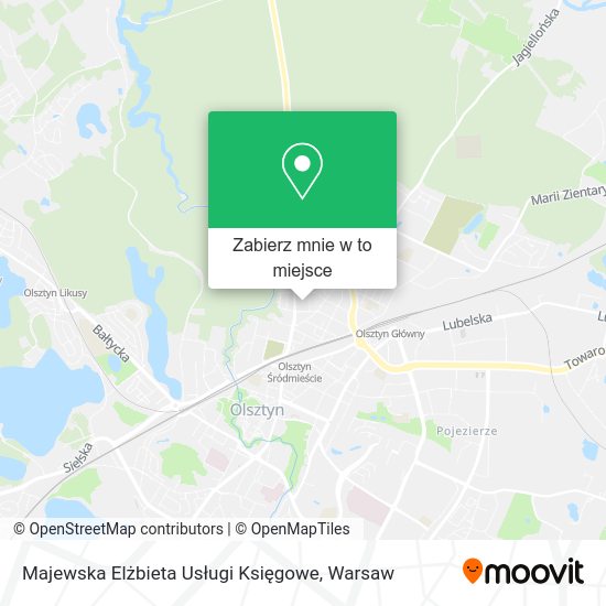 Mapa Majewska Elżbieta Usługi Księgowe