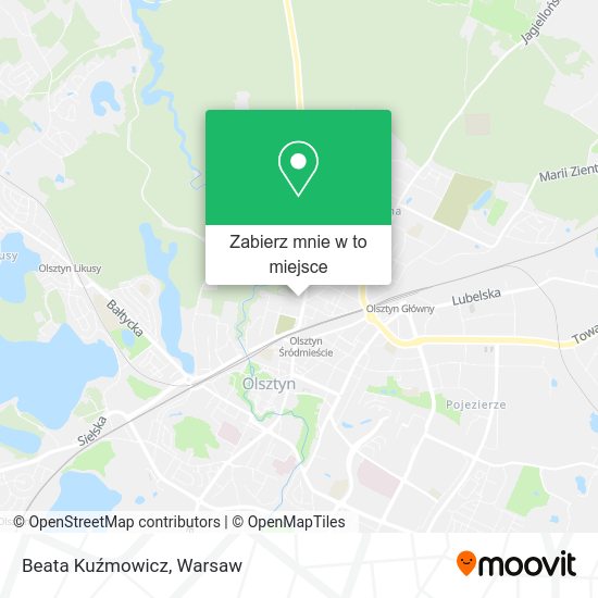 Mapa Beata Kuźmowicz