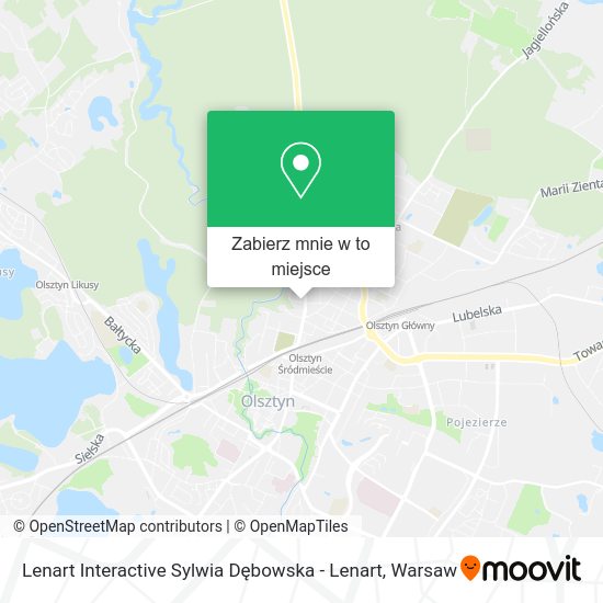 Mapa Lenart Interactive Sylwia Dębowska - Lenart