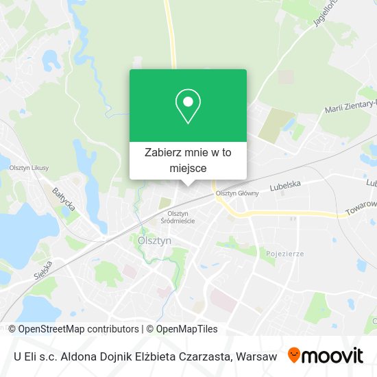 Mapa U Eli s.c. Aldona Dojnik Elżbieta Czarzasta