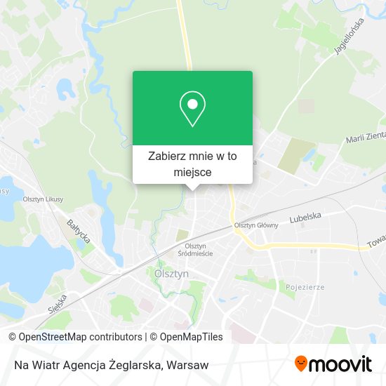 Mapa Na Wiatr Agencja Żeglarska