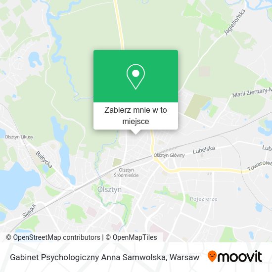 Mapa Gabinet Psychologiczny Anna Samwolska