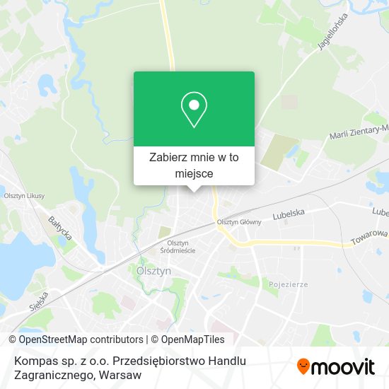 Mapa Kompas sp. z o.o. Przedsiębiorstwo Handlu Zagranicznego