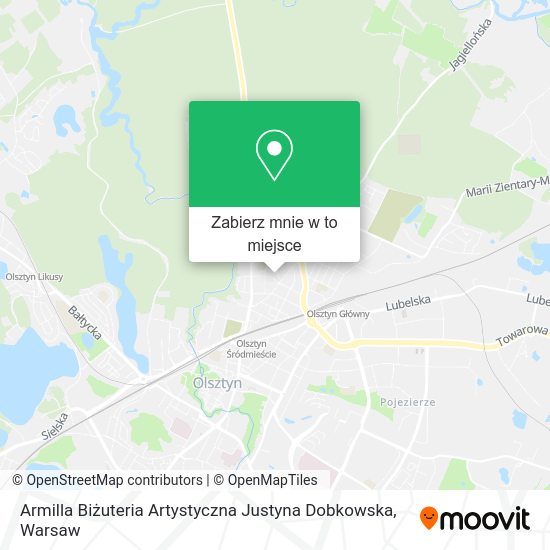 Mapa Armilla Biżuteria Artystyczna Justyna Dobkowska