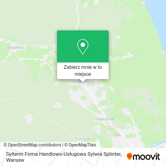 Mapa Sylterm Firma Handlowo-Usługowa Sylwia Splinter