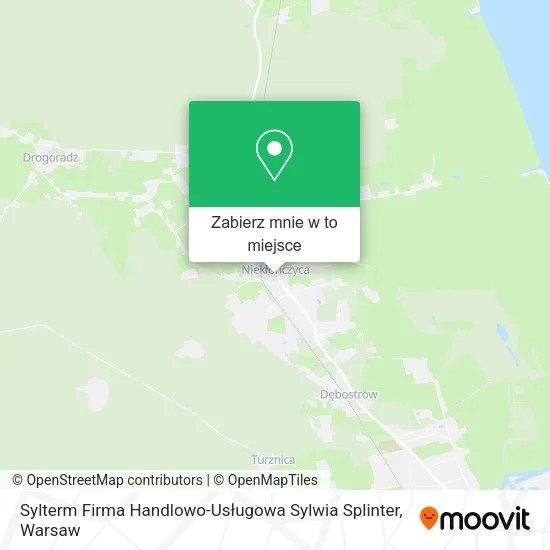 Mapa Sylterm Firma Handlowo-Usługowa Sylwia Splinter
