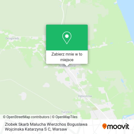 Mapa Zlobek Skarb Malucha Wierzchos Boguslawa Wojcinska Katarzyna S C