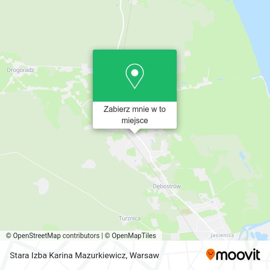 Mapa Stara Izba Karina Mazurkiewicz