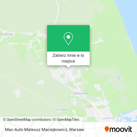 Mapa Mac-Auto Mateusz Maciejkowicz