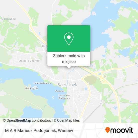 Mapa M A R Mariusz Poddębniak