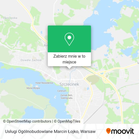 Mapa Usługi Ogólnobudowlane Marcin Łojko