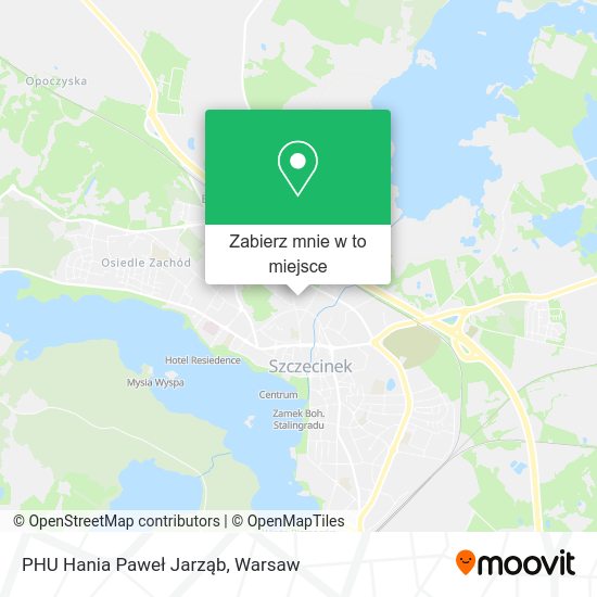 Mapa PHU Hania Paweł Jarząb