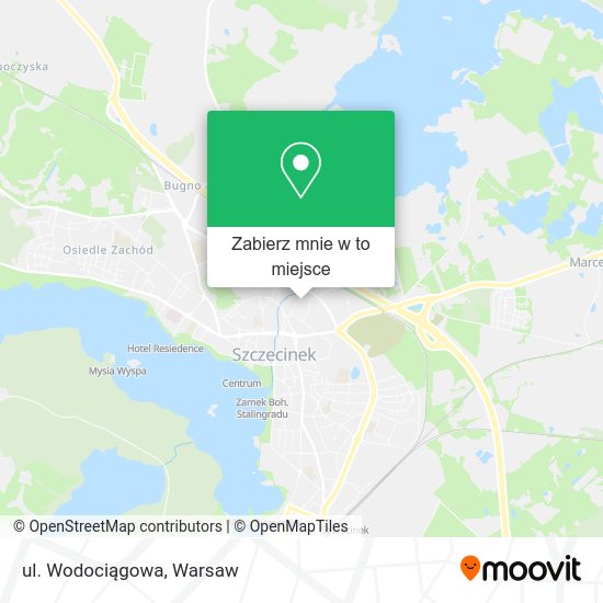 Mapa ul. Wodociągowa