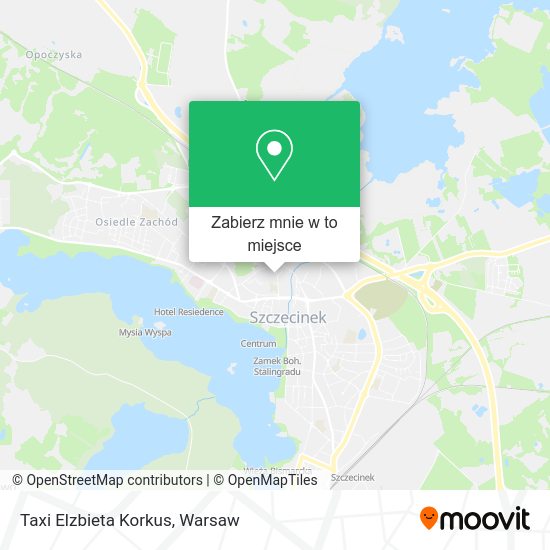 Mapa Taxi Elzbieta Korkus