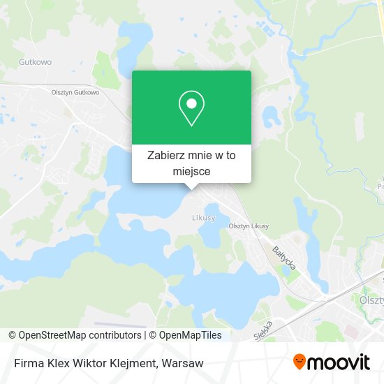 Mapa Firma Klex Wiktor Klejment