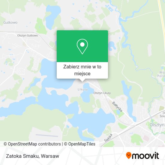 Mapa Zatoka Smaku