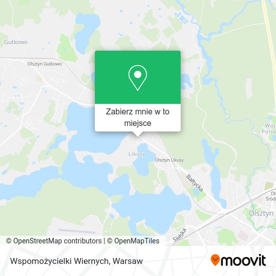 Mapa Wspomożycielki Wiernych