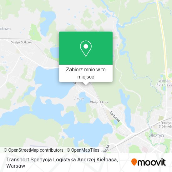 Mapa Transport Spedycja Logistyka Andrzej Kiełbasa