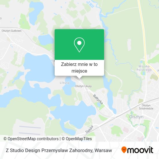 Mapa Z Studio Design Przemysław Zahorodny