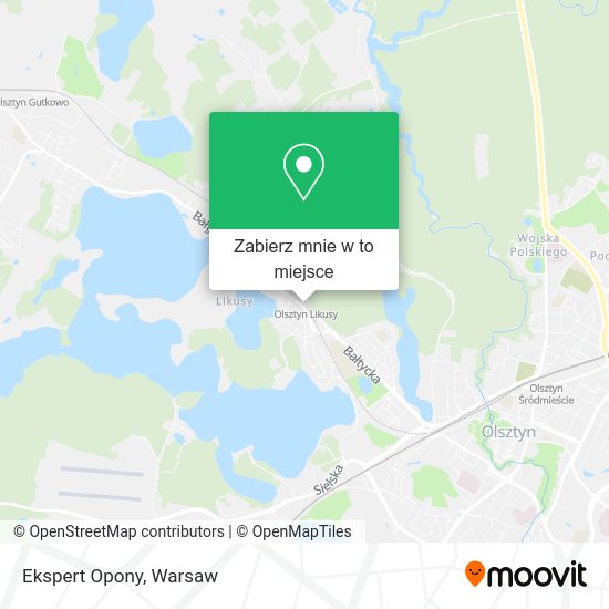 Mapa Ekspert Opony