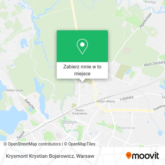 Mapa Krysmont Krystian Bojarowicz