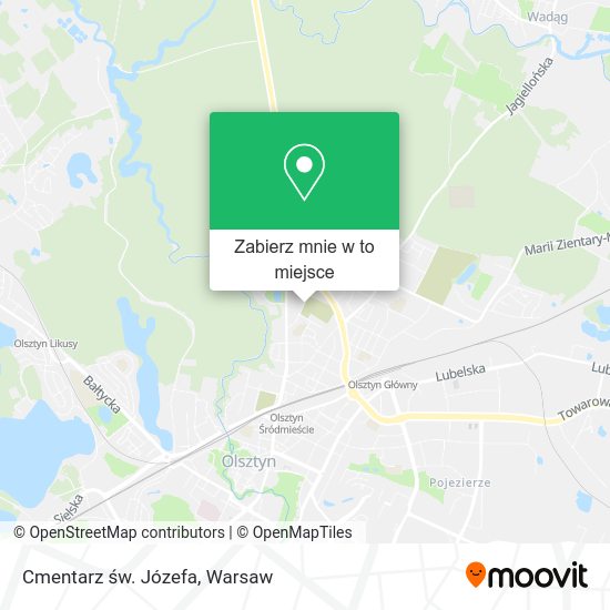 Mapa Cmentarz św. Józefa