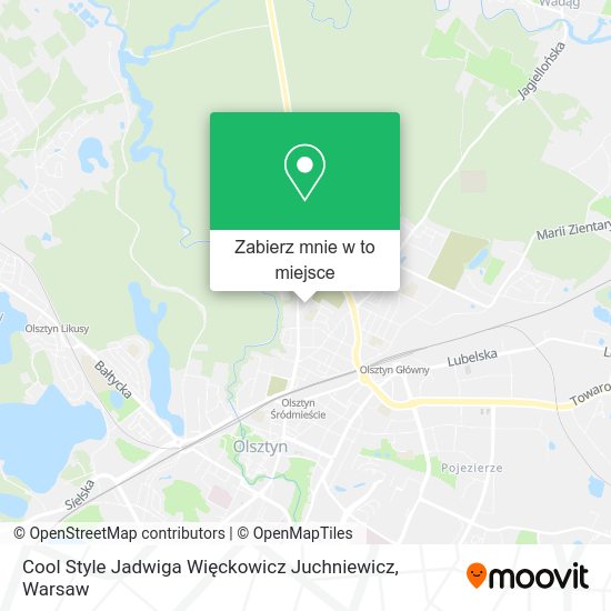 Mapa Cool Style Jadwiga Więckowicz Juchniewicz