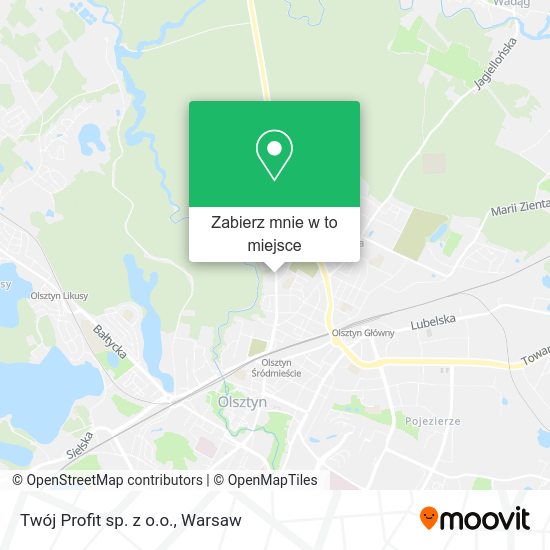 Mapa Twój Profit sp. z o.o.