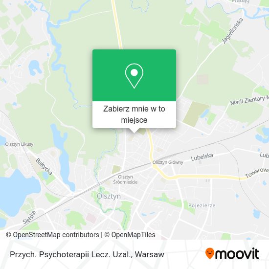 Mapa Przych. Psychoterapii Lecz. Uzal.