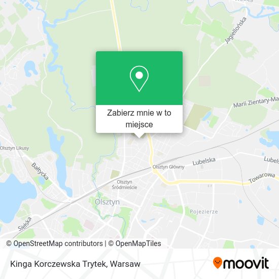 Mapa Kinga Korczewska Trytek