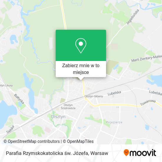 Mapa Parafia Rzymskokatolicka św. Józefa