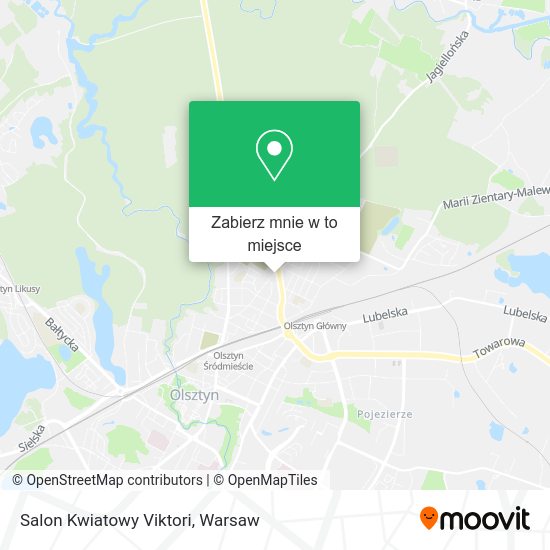 Mapa Salon Kwiatowy Viktori