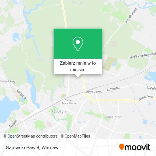 Mapa Gajewski Paweł