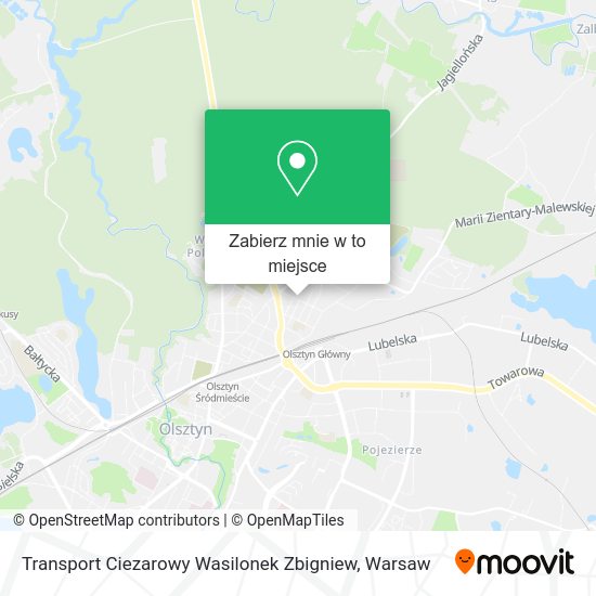 Mapa Transport Ciezarowy Wasilonek Zbigniew