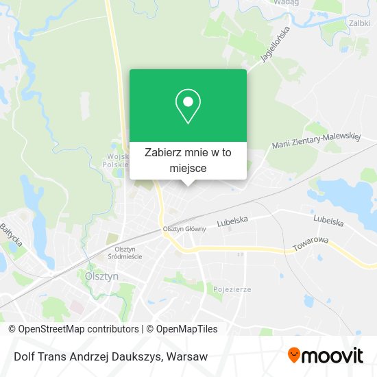 Mapa Dolf Trans Andrzej Daukszys