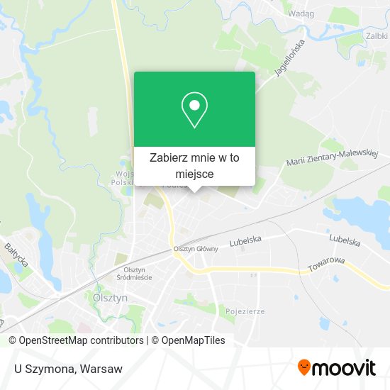 Mapa U Szymona