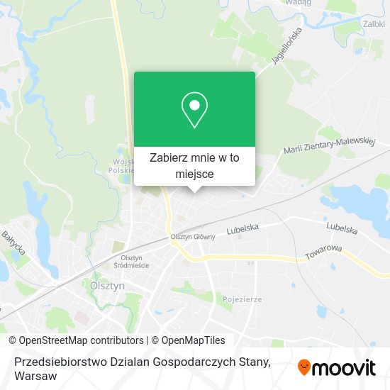 Mapa Przedsiebiorstwo Dzialan Gospodarczych Stany