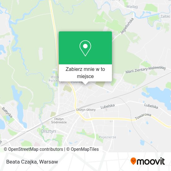 Mapa Beata Czajka