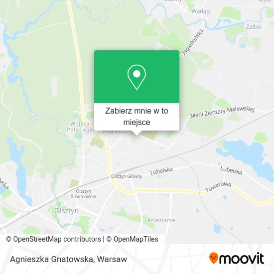 Mapa Agnieszka Gnatowska