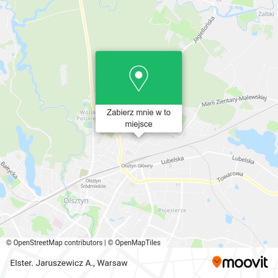 Mapa Elster. Jaruszewicz A.