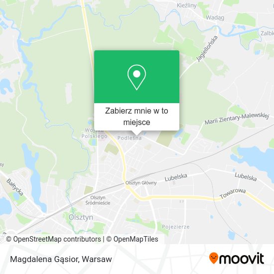 Mapa Magdalena Gąsior