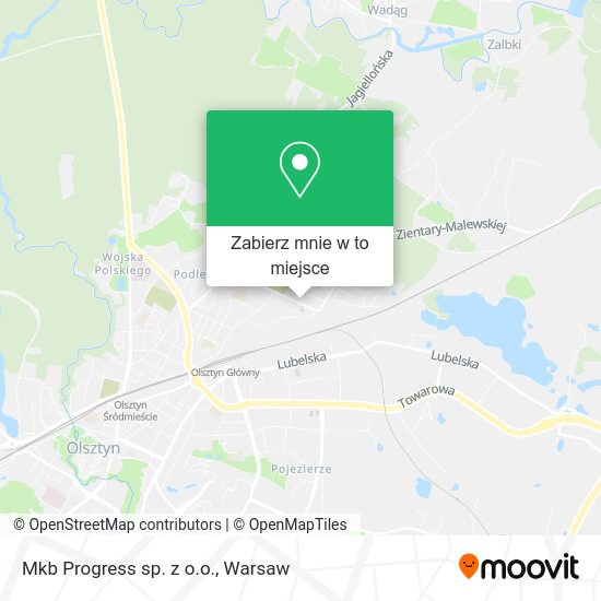 Mapa Mkb Progress sp. z o.o.