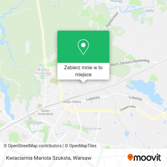 Mapa Kwiaciarnia Mariola Szuksta